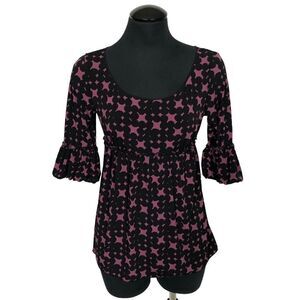 Studio M Empire Waist Babydoll Blouse - Women’s S